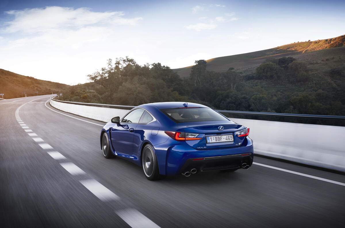 Lexus RC F first drive Lexus RC F first drive