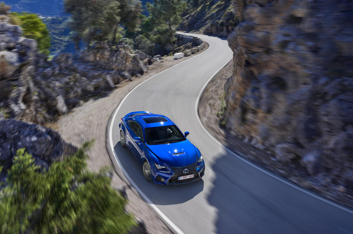 Lexus RC F first drive Lexus RC F first drive