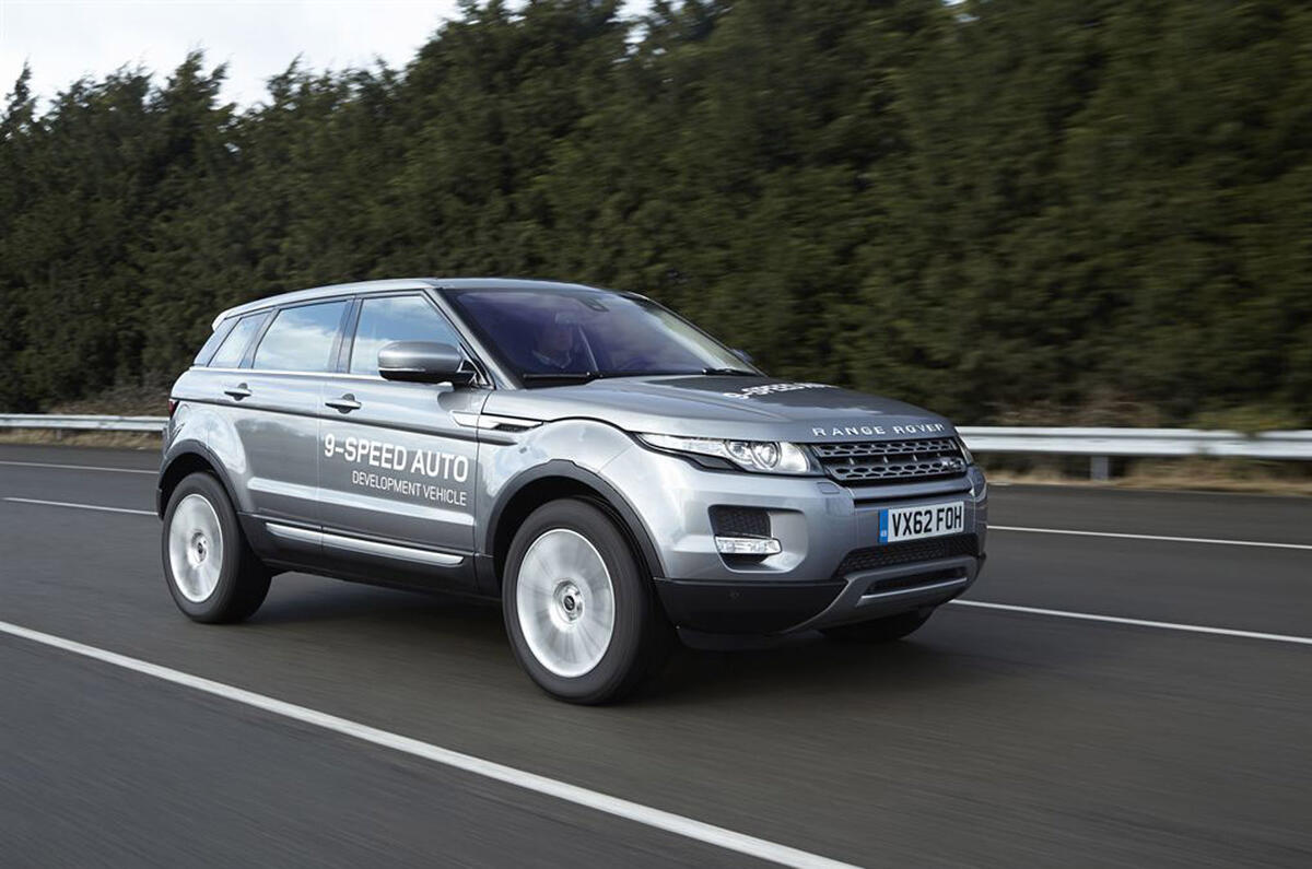 Range Rover Evoque Nine Speed Automatic First Drive Review Autocar