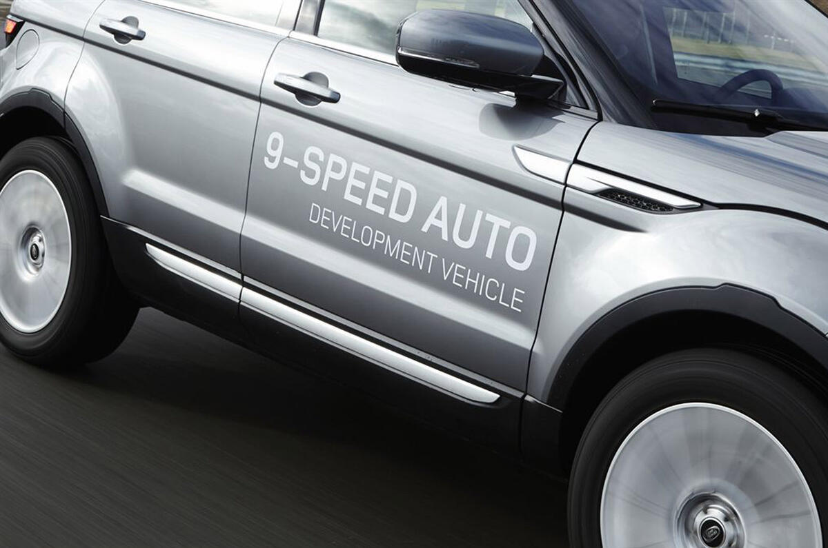 Range Rover Evoque Nine Speed Automatic First Drive Review Autocar