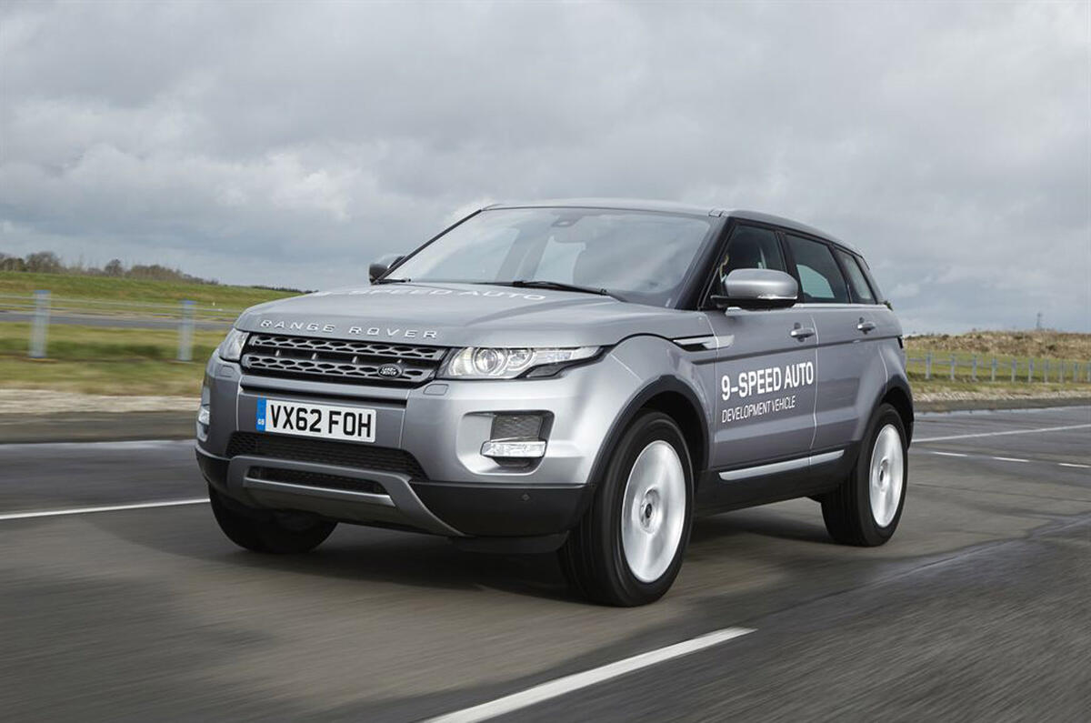 Range Rover Evoque Nine Speed Automatic First Drive Review Autocar