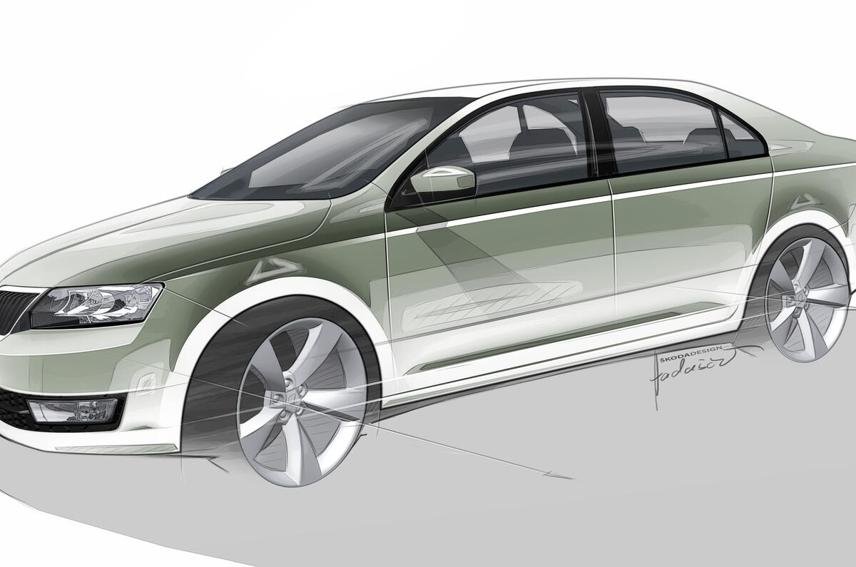 skoda rapid miniature