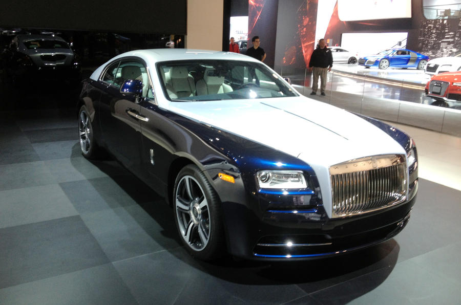 New York motor show: Rolls-Royce Wraith