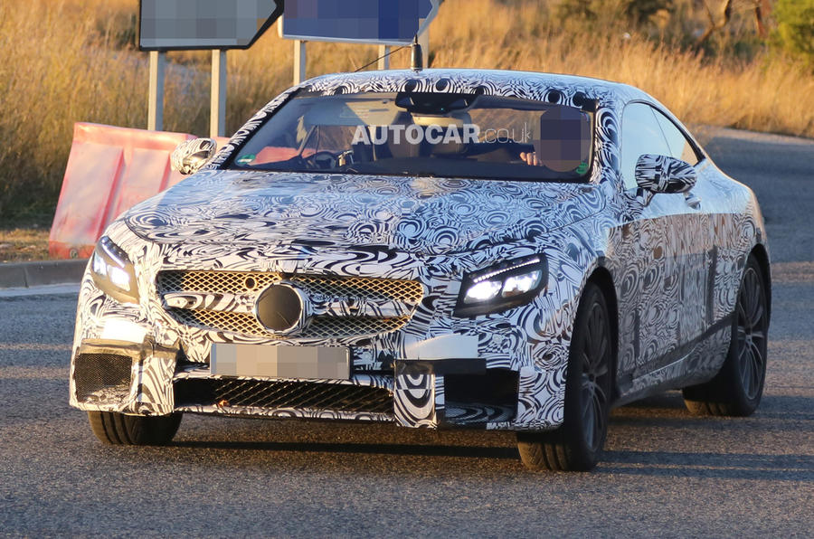New Mercedes S63 AMG coupe spotted - latest pictures