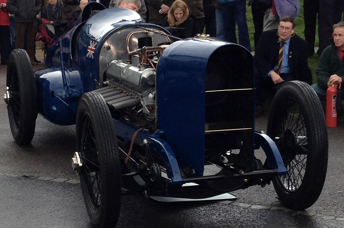 Land Speed Record winning Sunbeam runs again