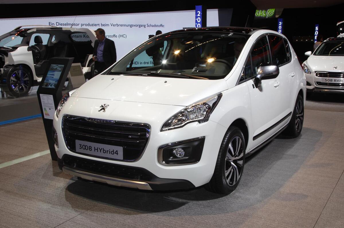 Frankfurt motor show 2013: Peugeot 3008 facelift