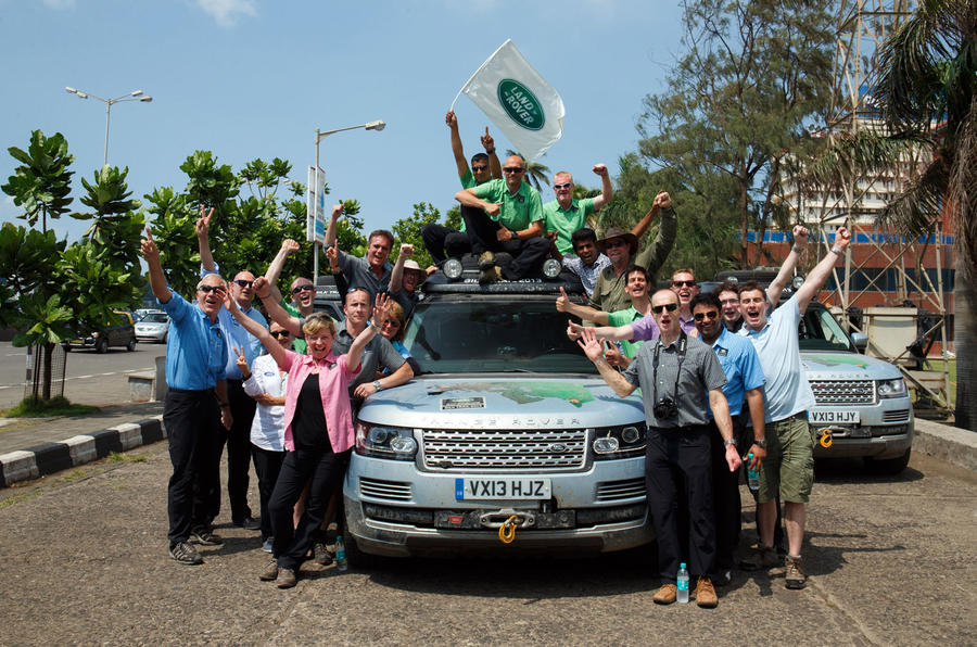 Range Rover Hybrids complete Silk Trail - picture special