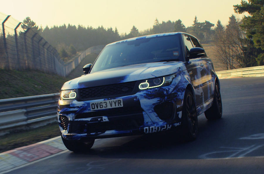 Range Rover Sport SVR takes Nürburgring record for SUVs