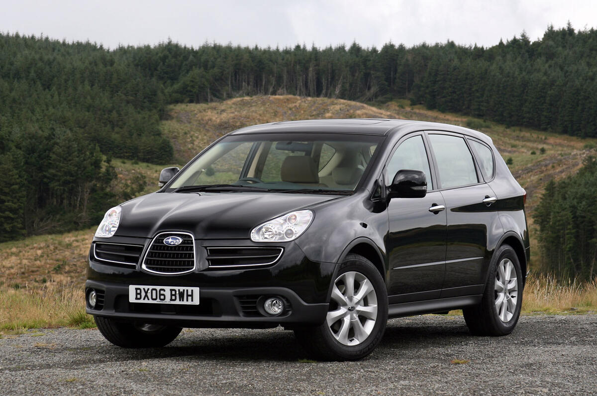 Subaru B9 Tribeca 3.0 S5 (20062014) first drive review review Autocar