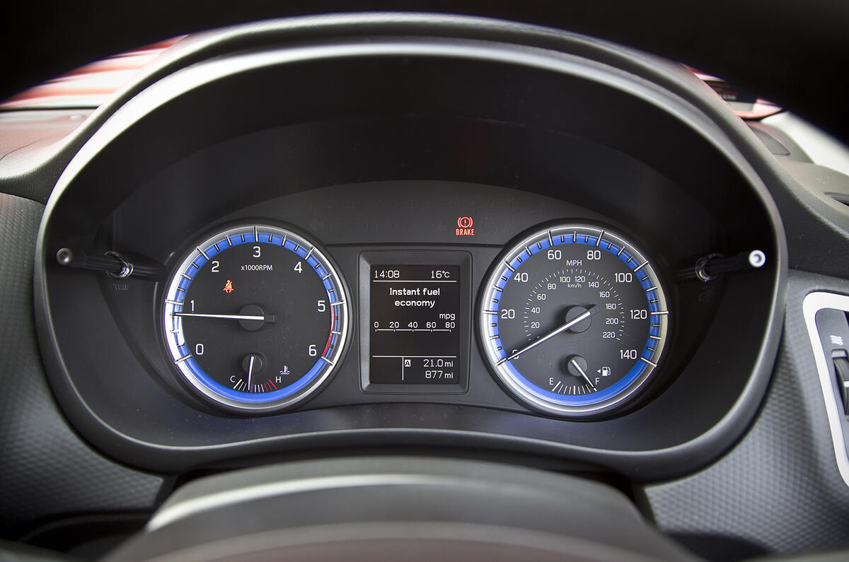 Suzuki Sx4 S Cross Interior Autocar