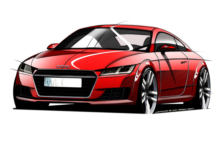 New Audi TT previewed in official design sketches