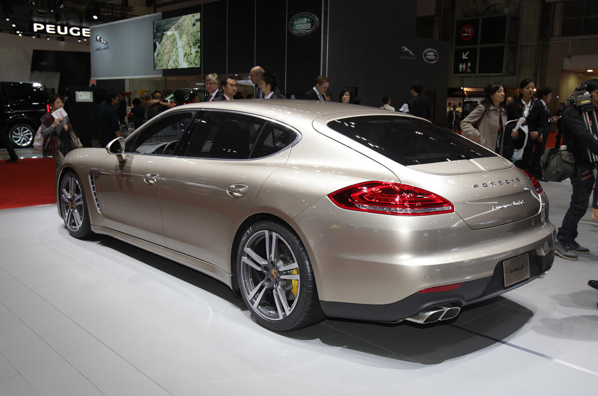 Tokyo motor show 2013 Porsche Panamera Turbo S facelift Autocar