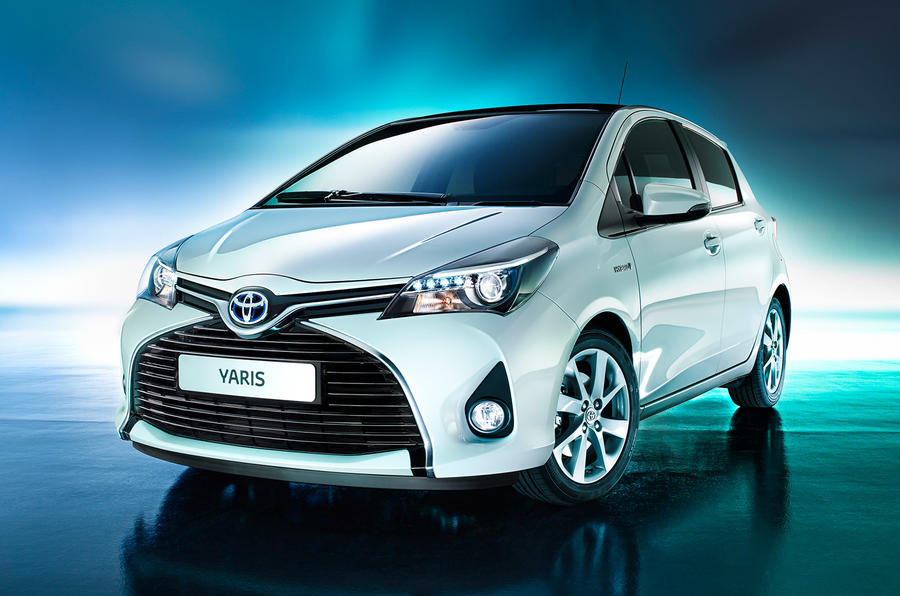 Facelifted Toyota Yaris revealed