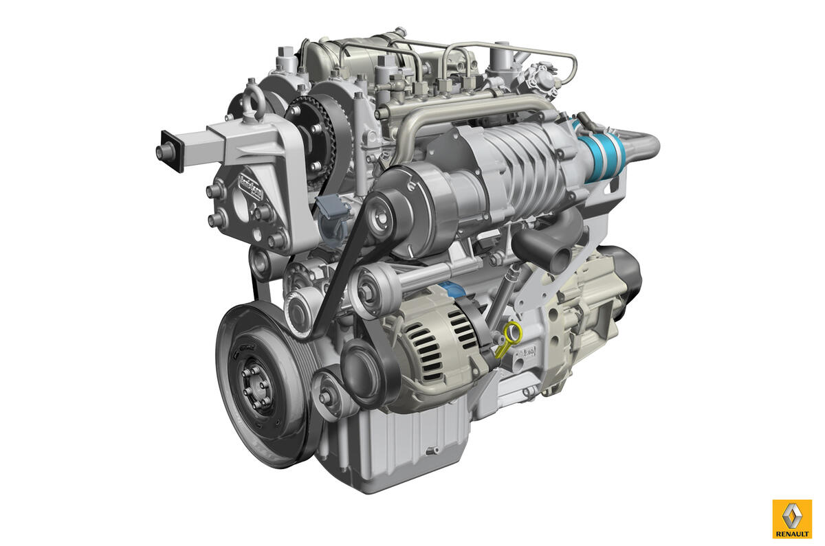 Renault reveals lightweight two-stroke diesel