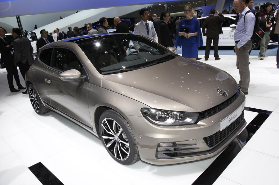 Facelifted Volkswagen Scirocco revealed