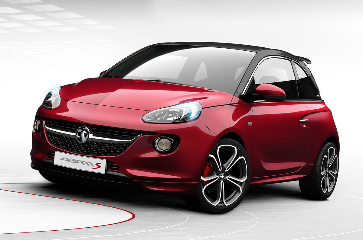 New Vauxhall Adam S Gets 148bhp