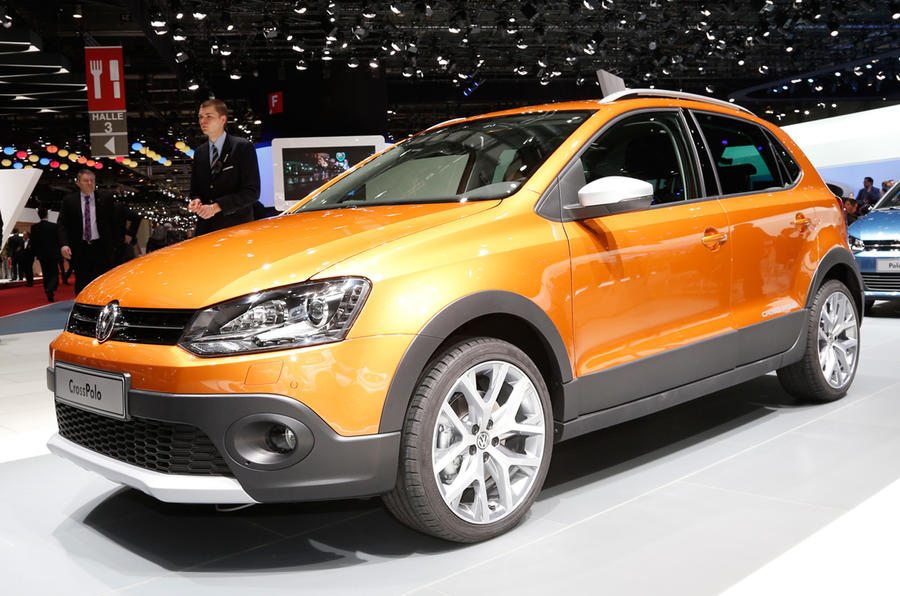New Volkswagen CrossPolo shown in Geneva