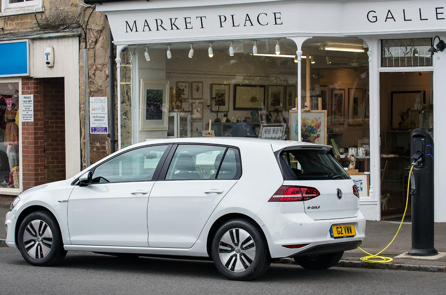 Volkswagen e-Golf struck by charging setback