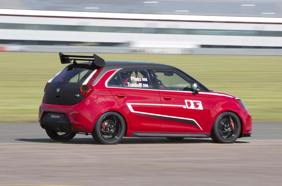 MG3 hot hatch racing concept unveiled