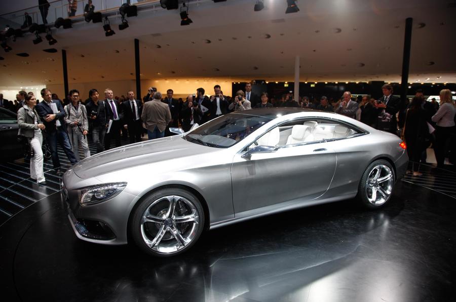 Mercedes-Benz S-class coupe shown