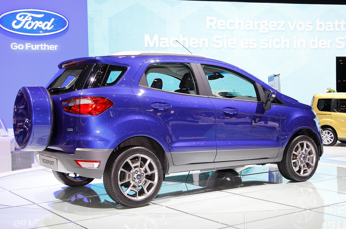 Geneva motor show 2013 Ford EcoSport Autocar