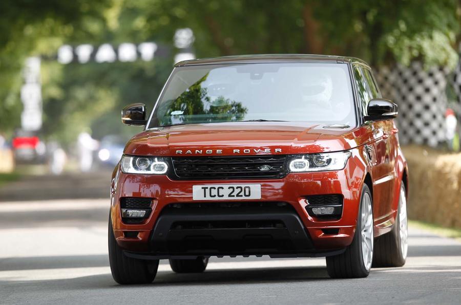 Goodwood Festival of Speed 2013: Range Rover Sport UK moving debut