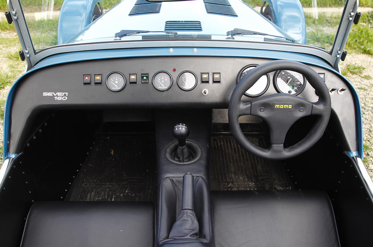 Caterham Seven 160 Interior Autocar