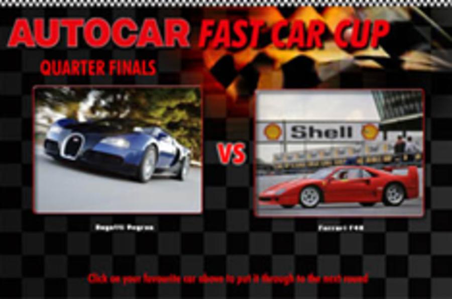 Play Autocar's Fast Car Cup