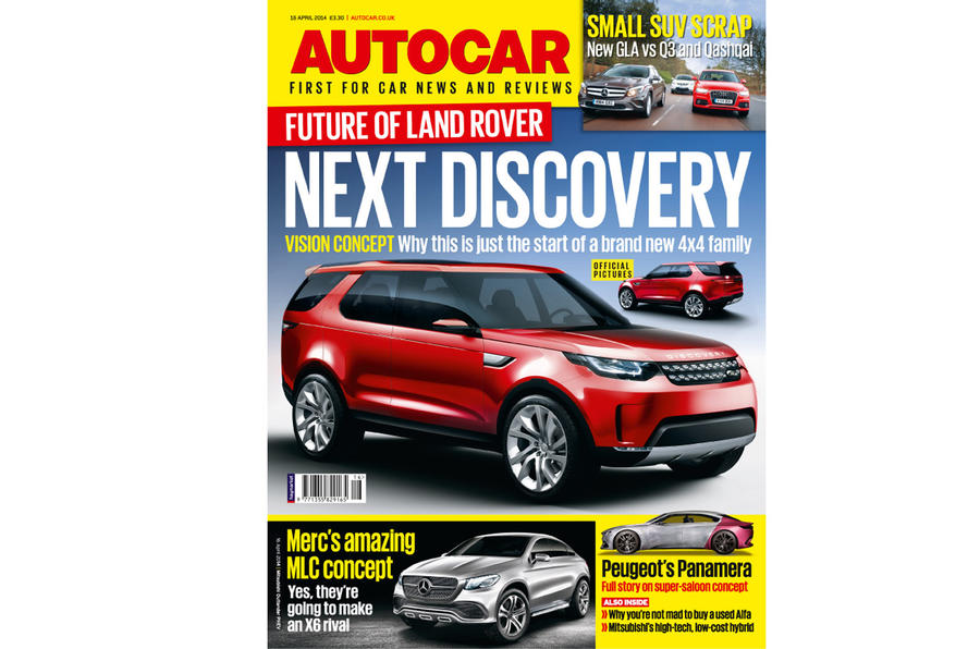 Autocar magazine preview 16 April