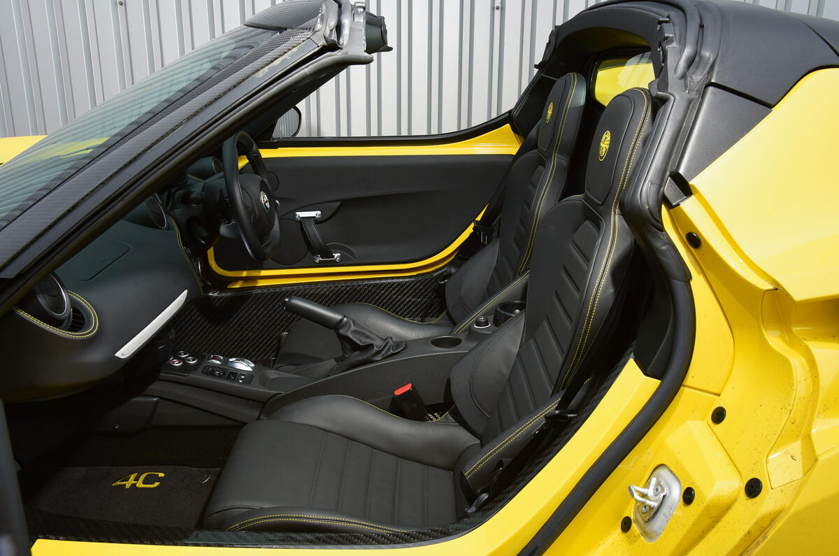 Alfa Romeo 4c Spider Interior Autocar