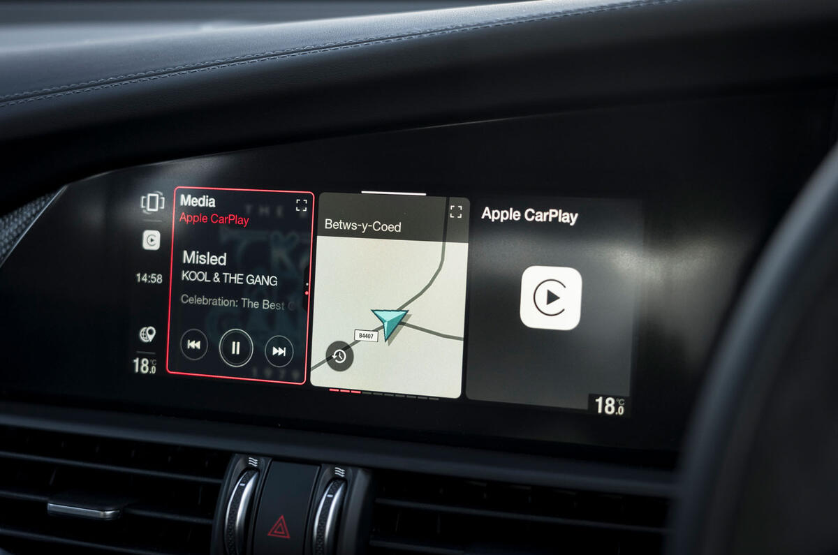 alfa romeo giulia qv review 2025 15 infotainment