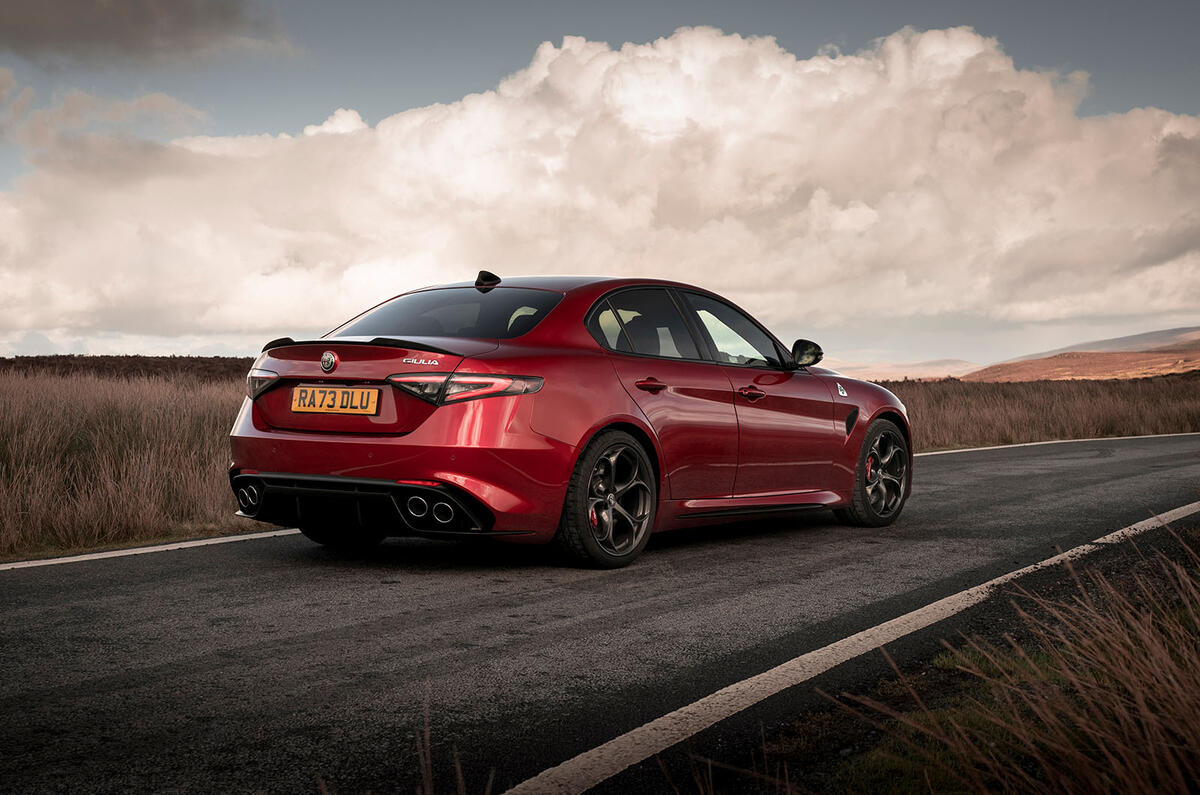alfa romeo giulia qv review 2025 26 rear static