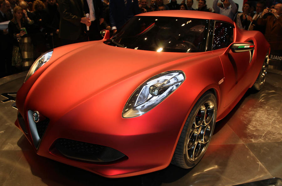Geneva motor show: Alfa Romeo 4C