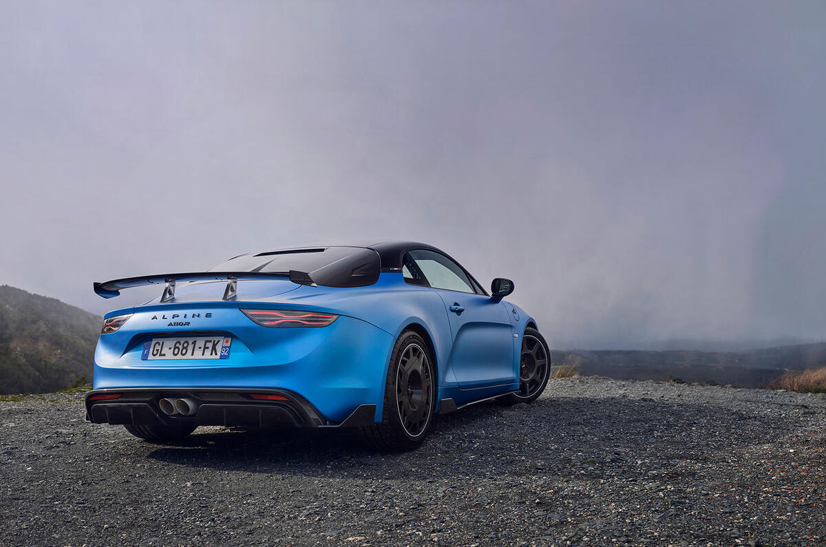 alpine a110r first drive 2023 20 statique arrière