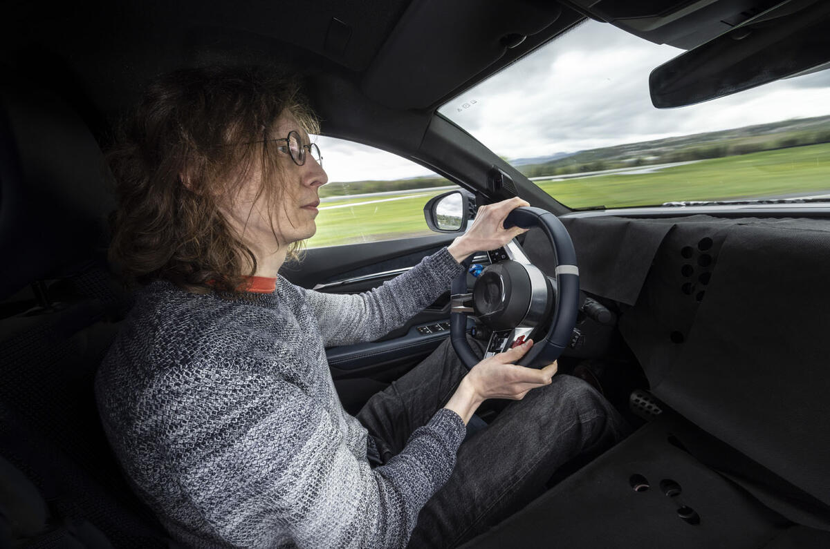 Intérieur du prototype Alpine A390