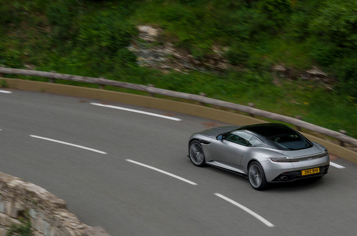 aston martin db12 review 2023 09 panning