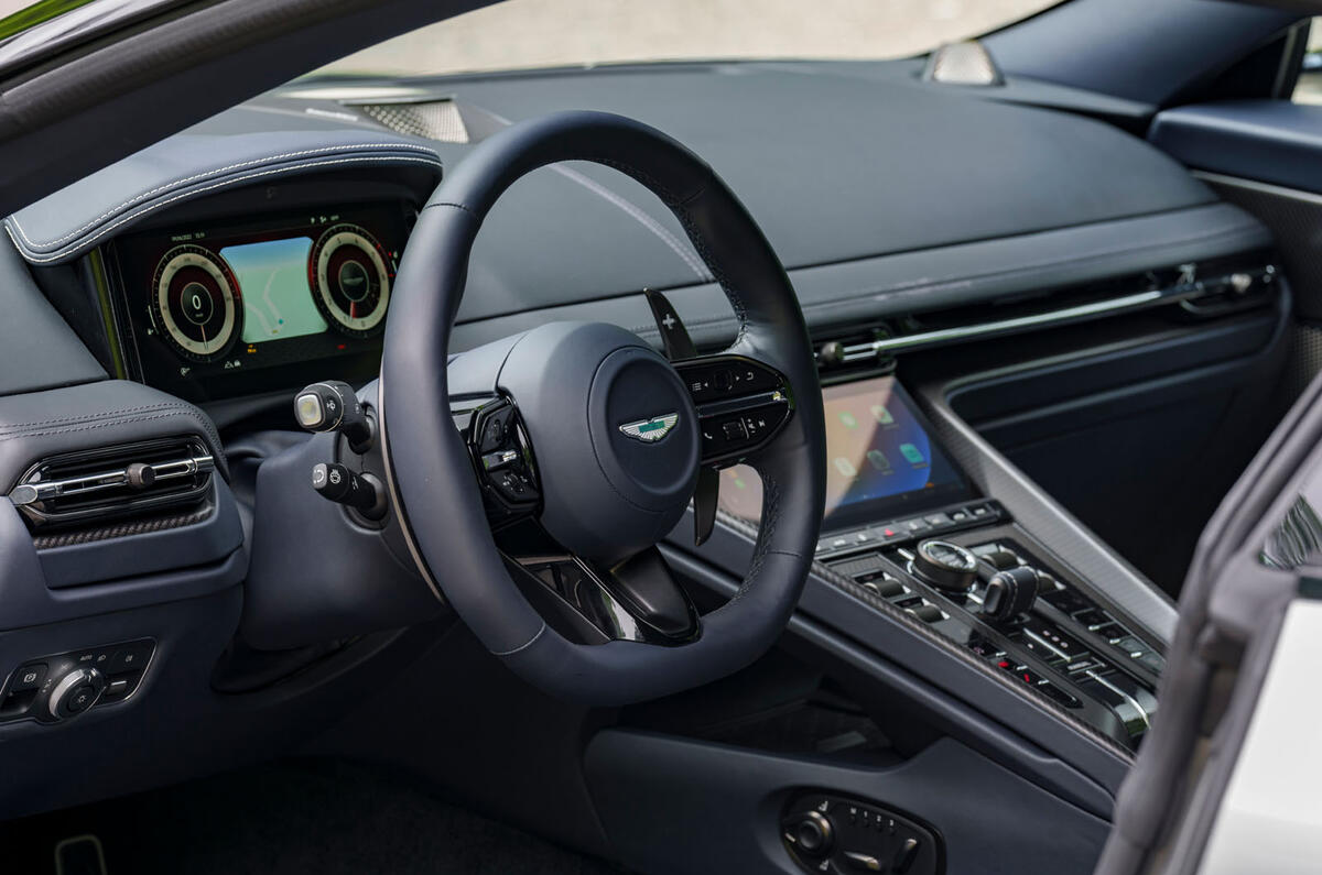 aston martin db12 review 2023 18 dash