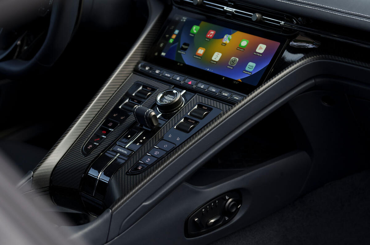 aston martin db12 review 2023 21 console