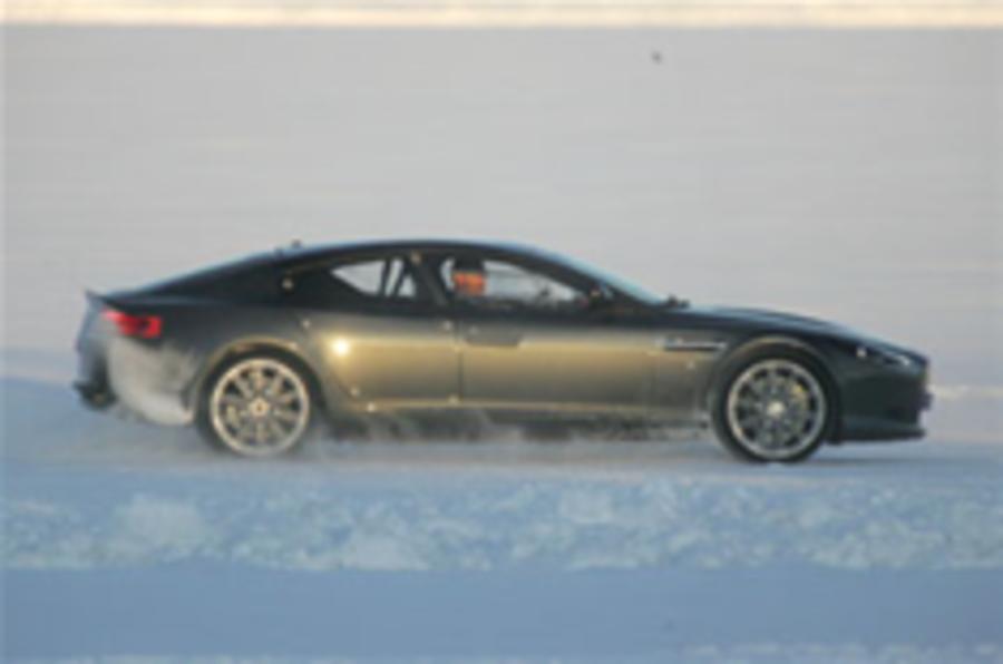 Aston Martin Rapide uncovered