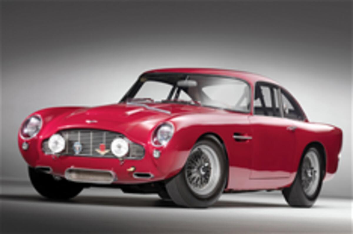 Rare Aston DB4 GT for auction