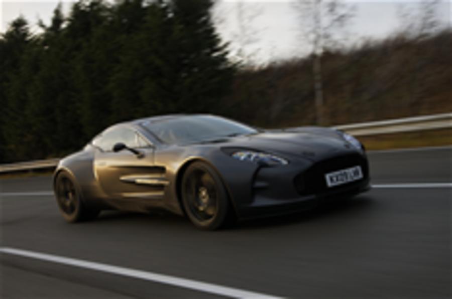 One-77 to be fastest Aston ever