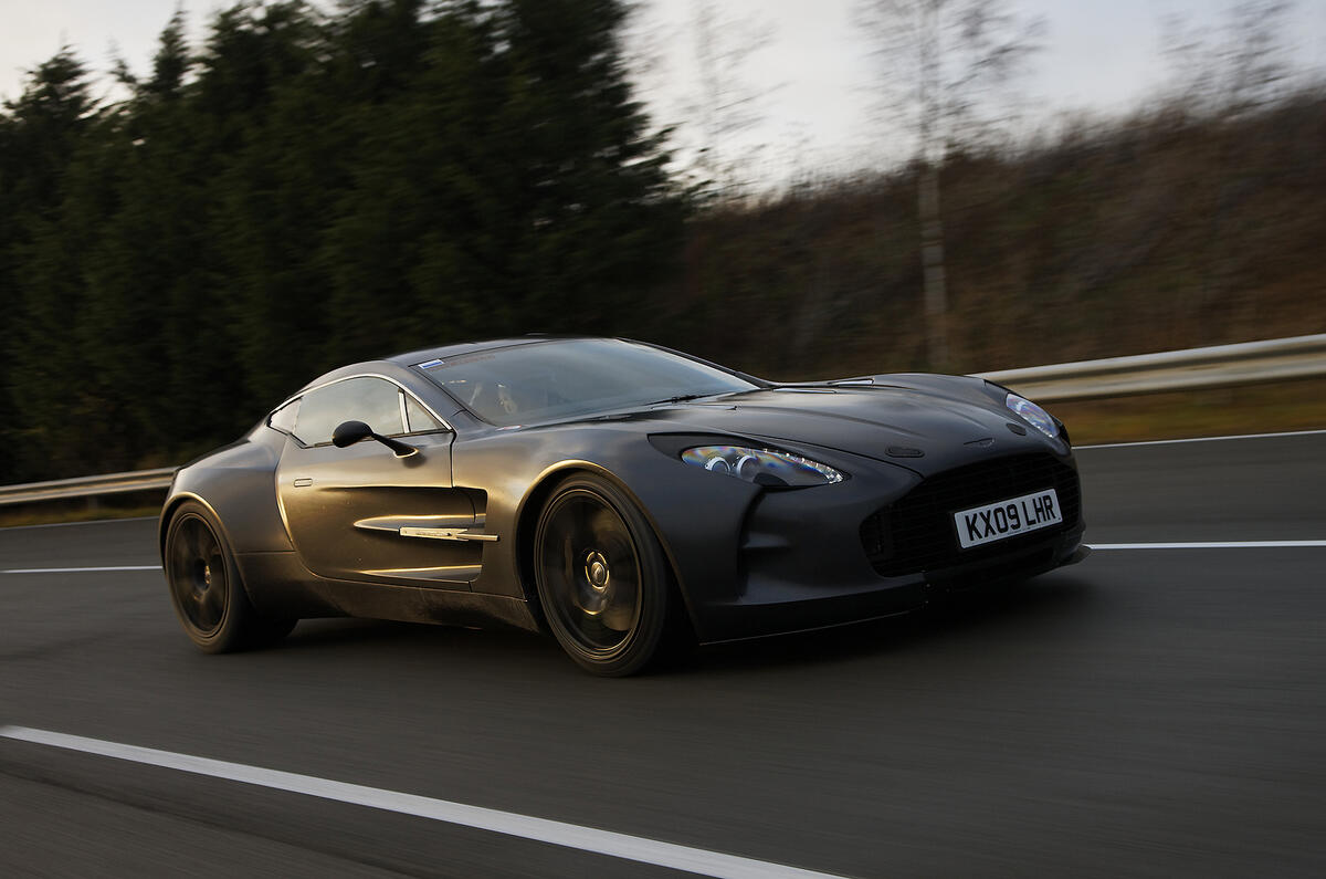 Aston One-77 'to have 750bhp'