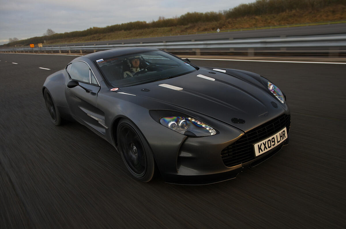 Aston Martin One-77 on video