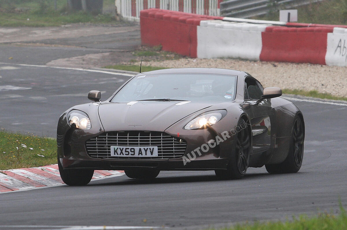 Aston One-77 at the 'Ring