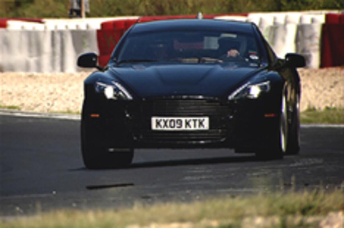 Aston Martin Rapide on video