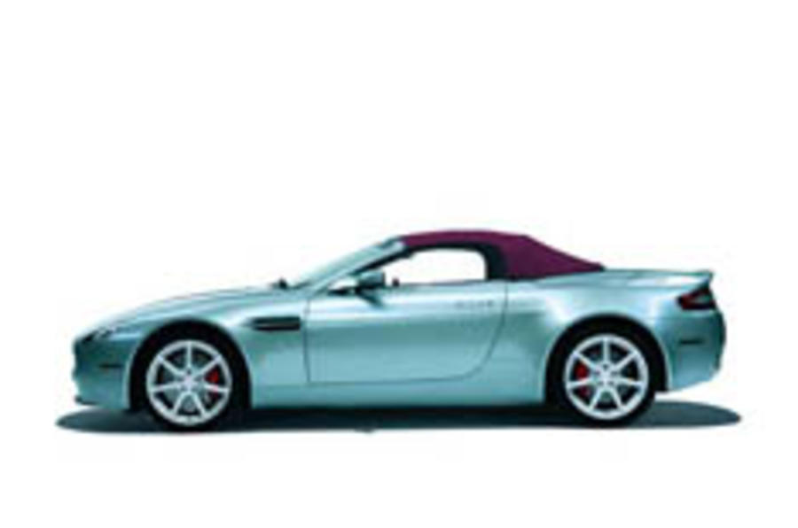 Aston uncovers Vantage Roadster