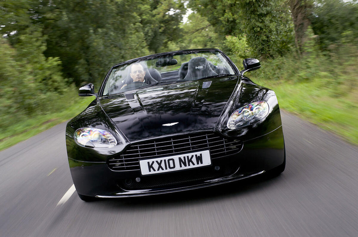 Aston's lighter Vantage roadster