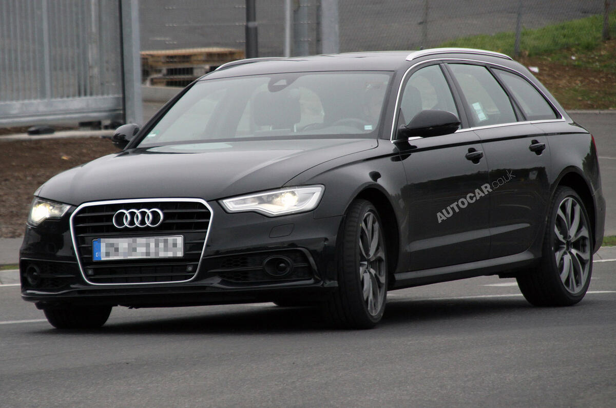 New Audi S6 Avant - spy pics