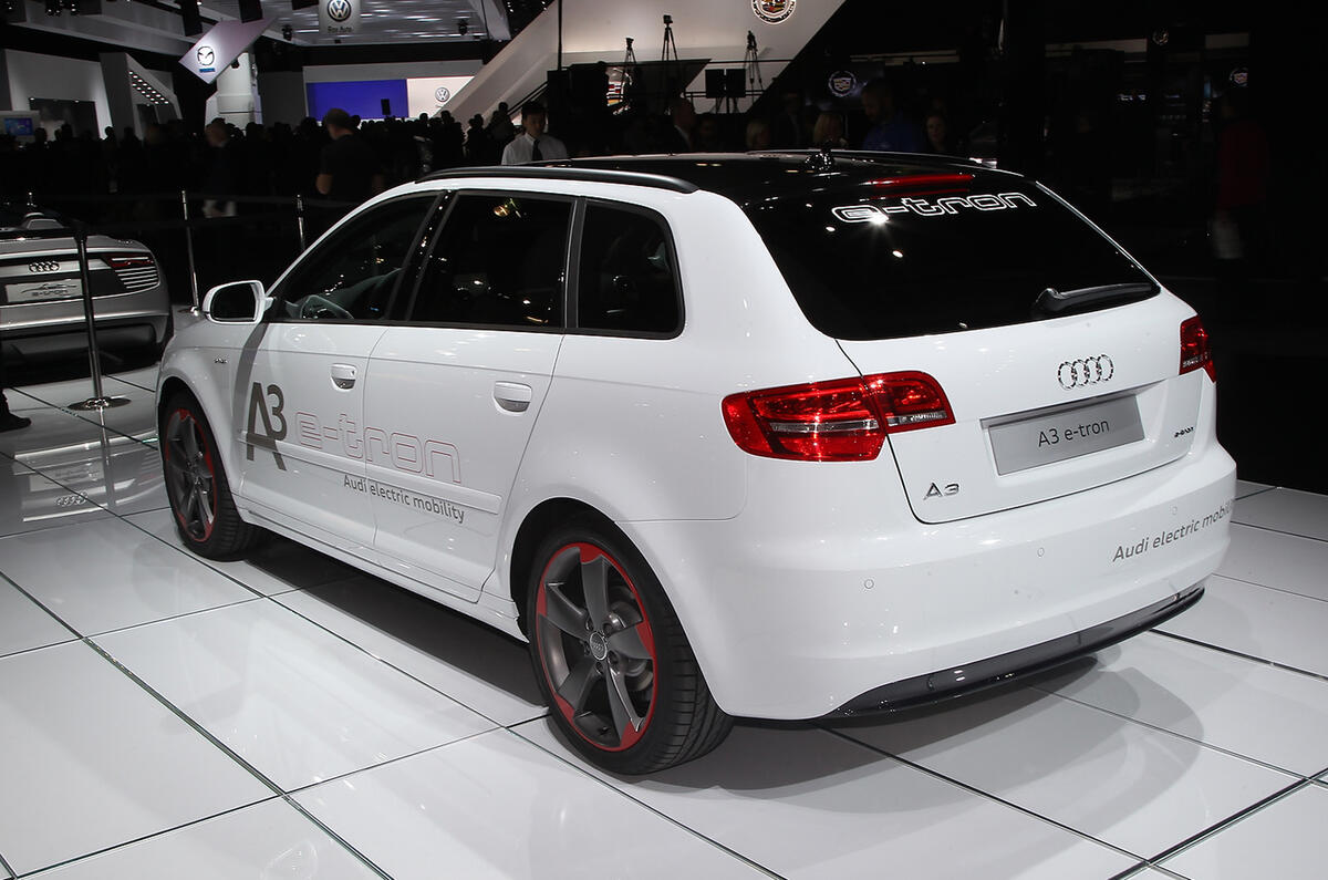 LA motor show 2011: Audi A3 e-tron revealed | Autocar