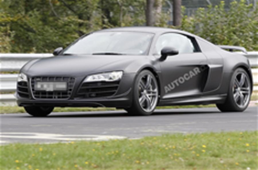 Audi R8 'Clubsport' spied